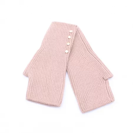 Mitaine laine clouté