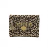 Pochette léopard message AMOUR