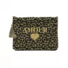 Pochette léopard message AMOUR