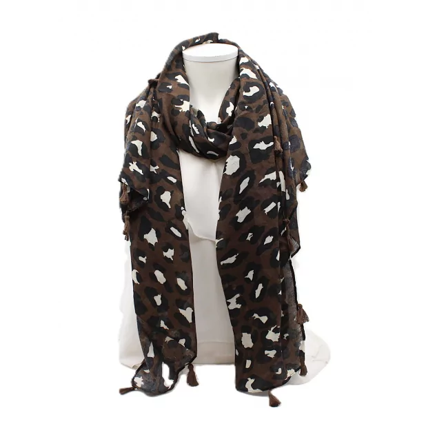 Echarpe top tendance esprit léopard