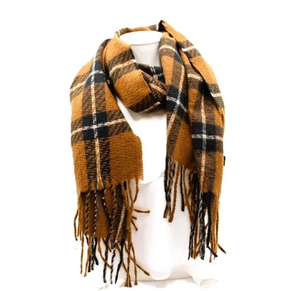 Echarpe tendance homme à carreaux