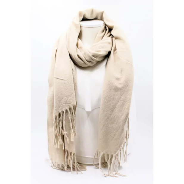 Echarpe laine toucher cachemire