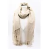 Echarpe laine toucher cachemire