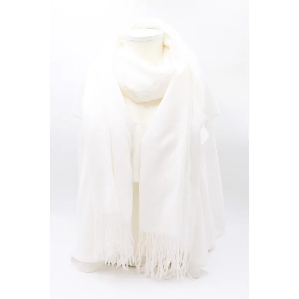 Echarpe laine toucher cachemire