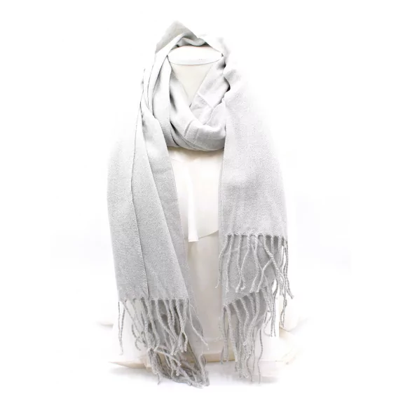 Echarpe laine toucher cachemire