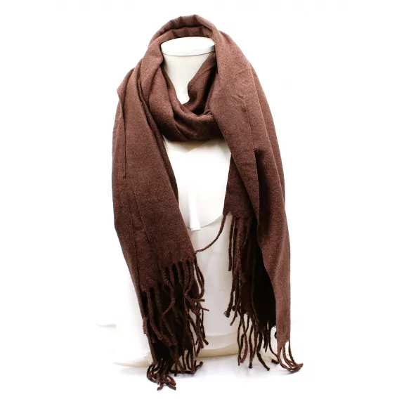 Echarpe laine toucher cachemire