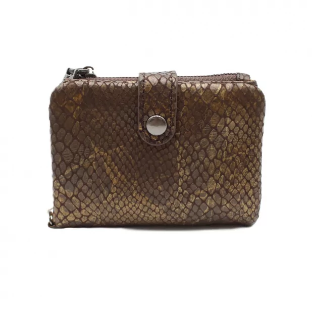 Petit porte monnaie aspect serpent