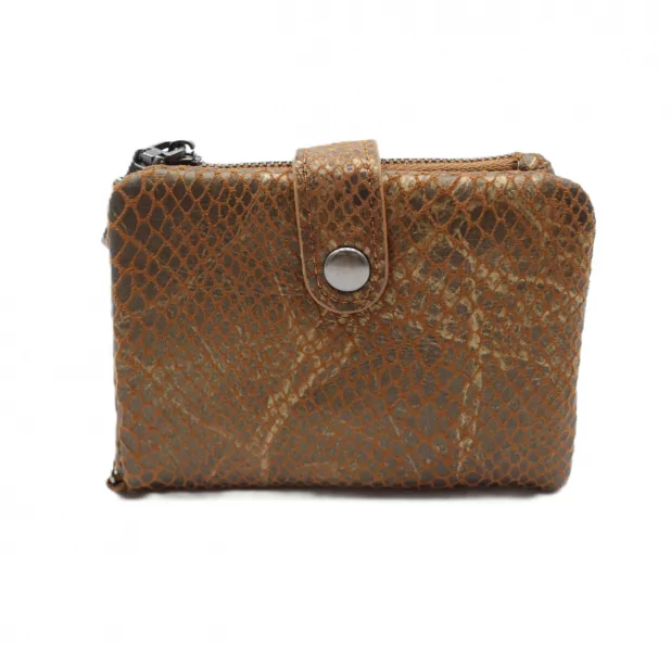 Petit porte monnaie aspect serpent