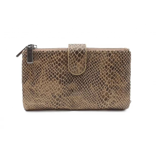 Grand porte monnaie aspect serpent