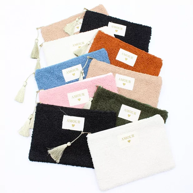 Pack de 10 pochettes moumoute - Amour