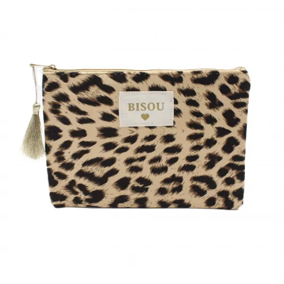 Pochette motif animal - Bisou