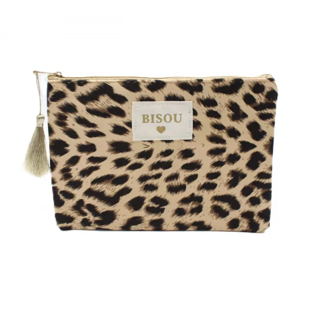 Pochette motif animal - Bisou