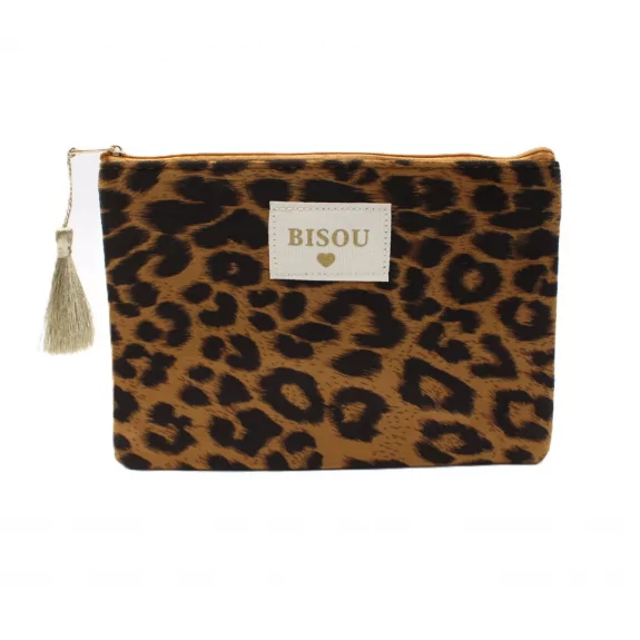 Pochette motif animal - Bisou