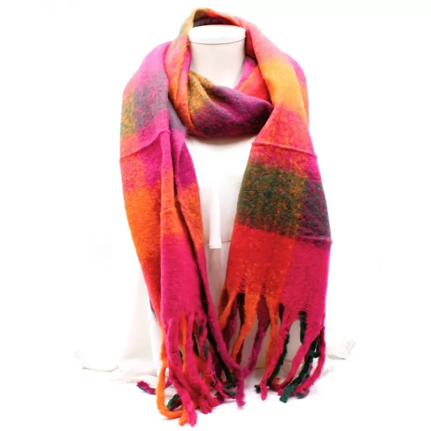 Echarpe douce colorée