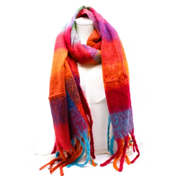 Echarpe douce colorée