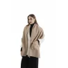 Echarpe cape avec poches
