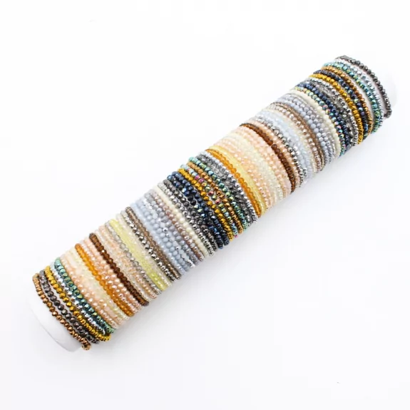 Pack de 65 bracelets cristal