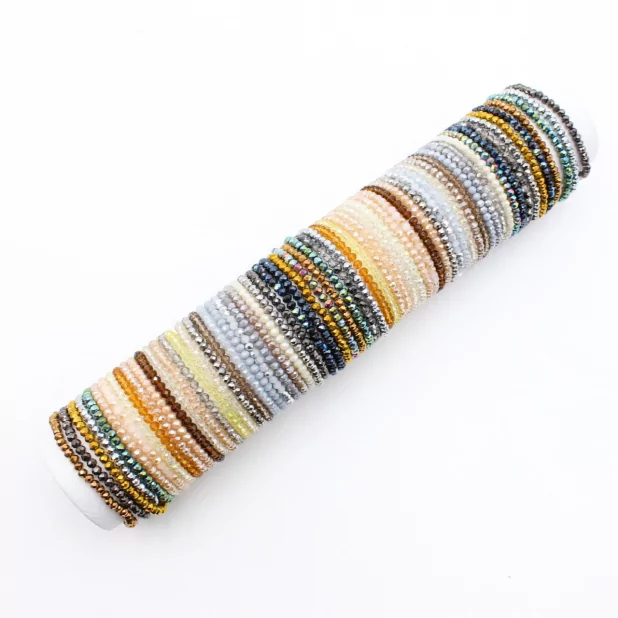 Pack de 65 bracelets cristal