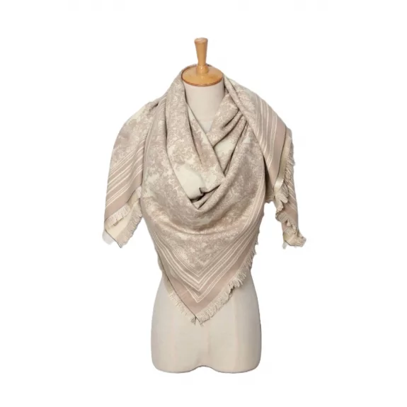 Grand carré tendance laine