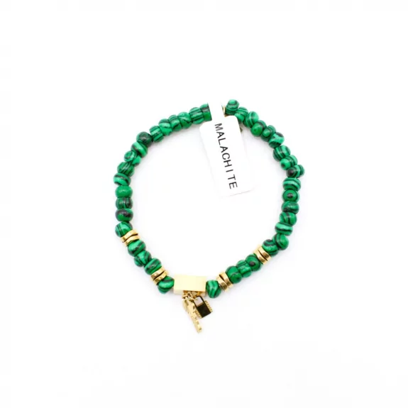 Pack de 20 bracelets pierre et breloques acier