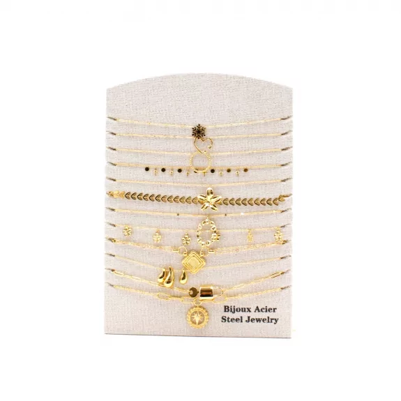 Pack 12 Colliers Acier Inoxydable - DORE