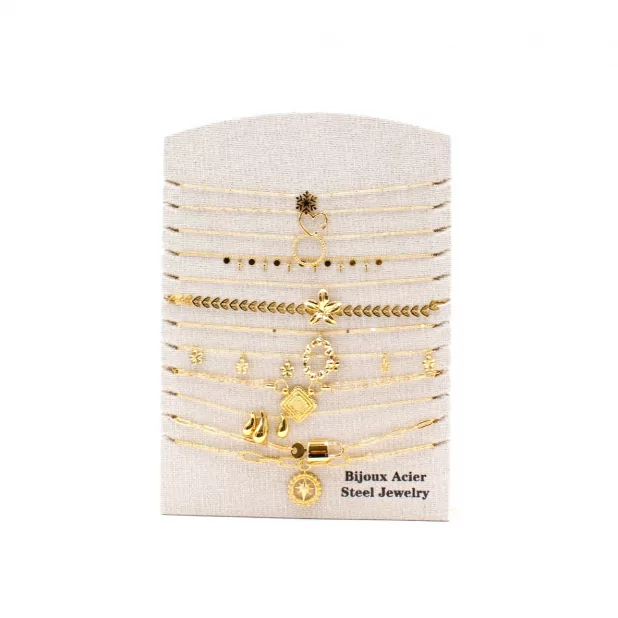 Pack 12 Colliers Acier Inoxydable - DORE