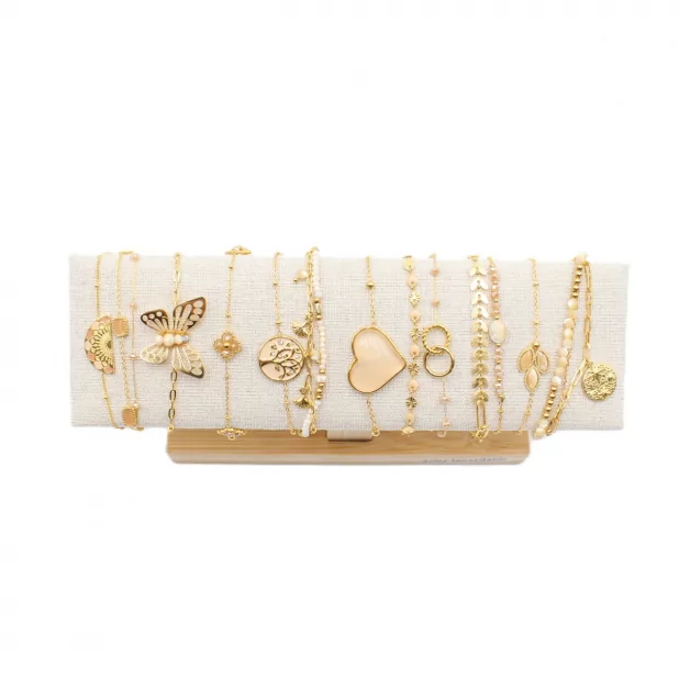 Pack de 12 bracelets acier - NUDE