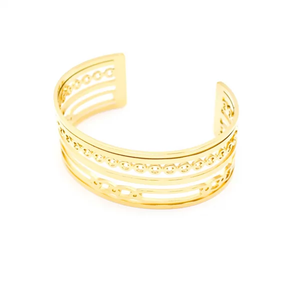 Manchette acier mode luxe