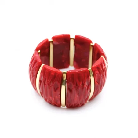 Bracelet résine élastique