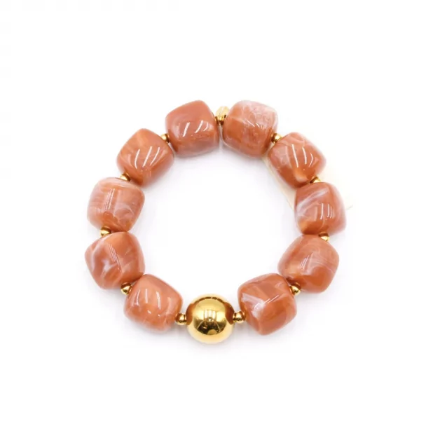 Bracelet résine motif marbre