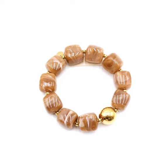 Bracelet résine motif marbre