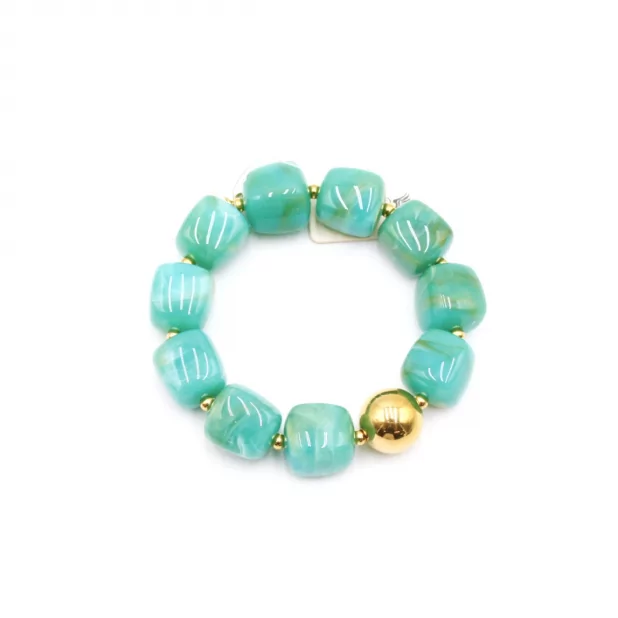 Bracelet résine motif marbre