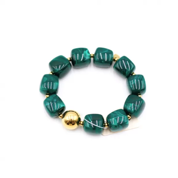 Bracelet résine motif marbre