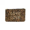 Pochette léopard message - LOVE LOVE