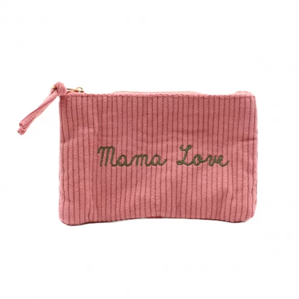 Pochette côtelée message - Mama Love