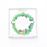 Coffret bracelet en pierre véritable aventurine