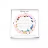 bracelet pierre naturelle quartz rose