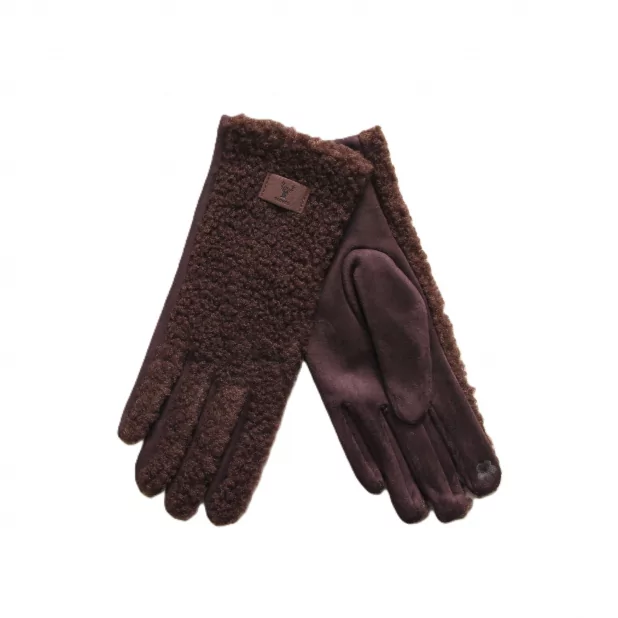 Gant suédine avec mitaine