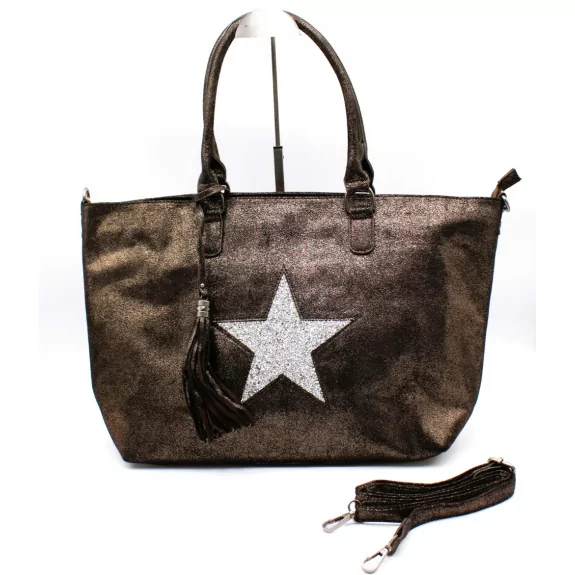 Sac cabas avec étoile strass