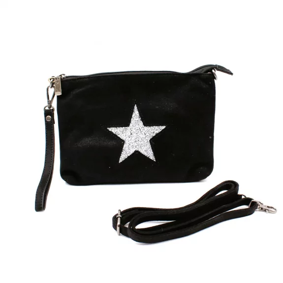 Sac pochette étoile strass