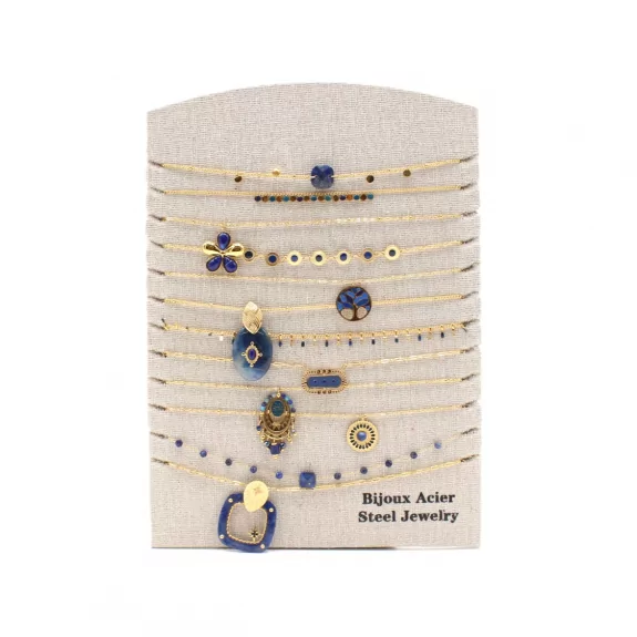 Pack 12 Colliers Acier Inoxydable - MARINE