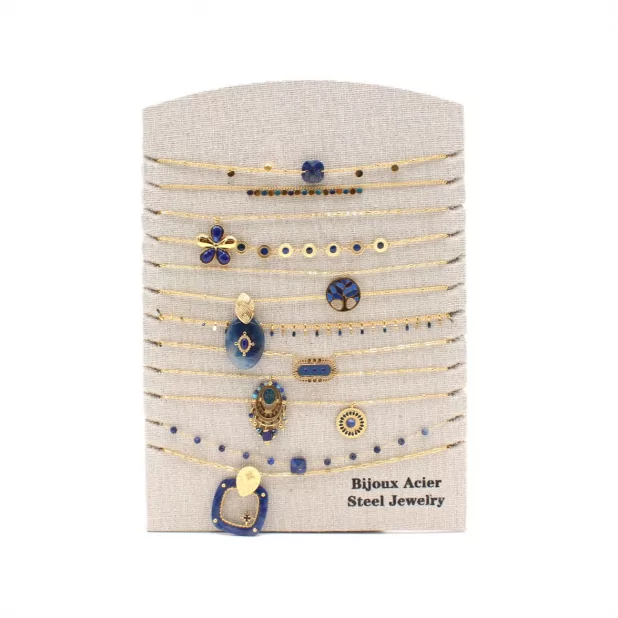 Pack 12 Colliers Acier Inoxydable - MARINE