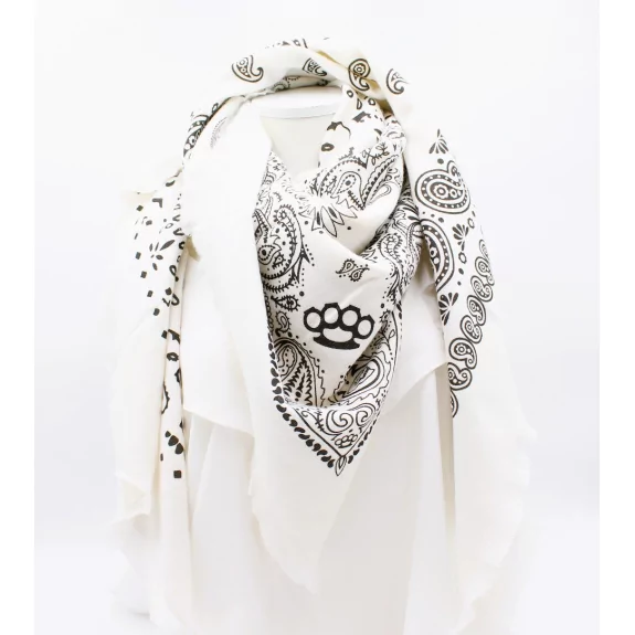 Echarpe carrée imprimé tendance