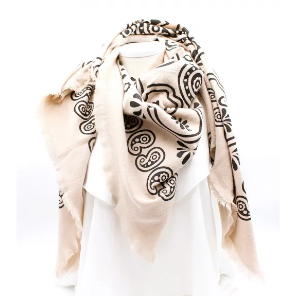 Echarpe carrée imprimé MODE