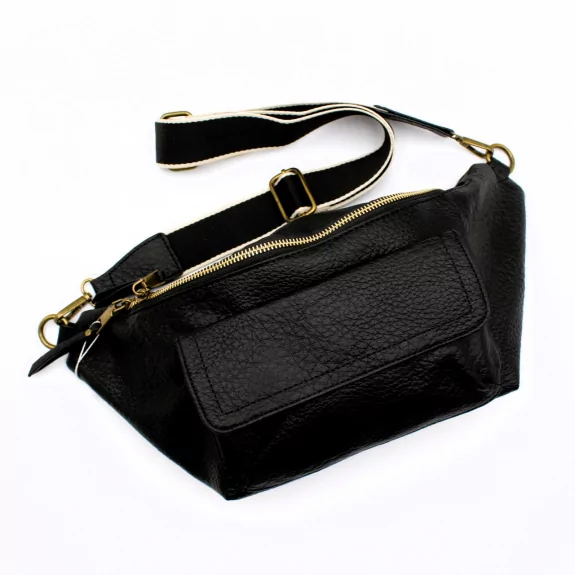 Sac banane uni avec poche