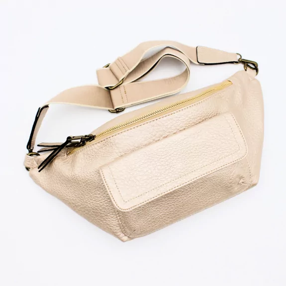 Sac banane uni avec poche