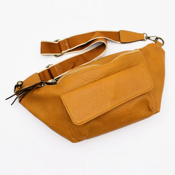 Sac banane uni avec poche