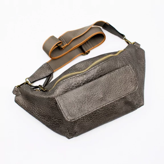 Sac banane uni avec poche