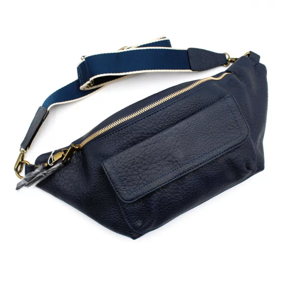 Sac banane uni avec poche