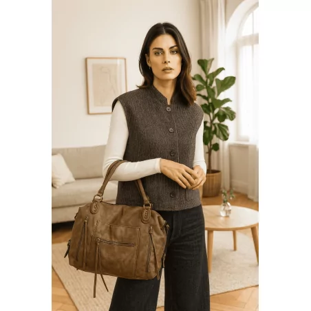 Grand sac à main tendance